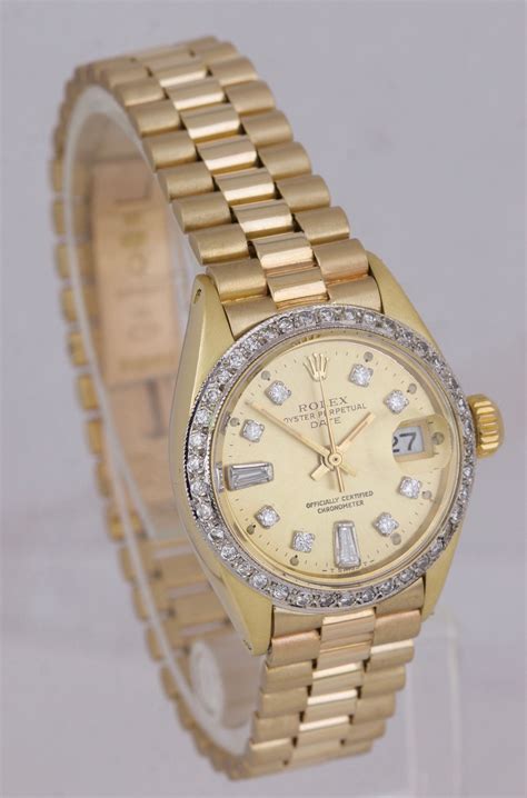 Rolex president diamond bezel